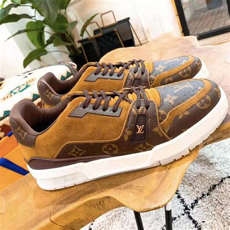 lv trainer sneaker monogram|LV Trainer Sneaker .